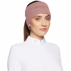 Samshield - Headband femme Amalie Crystal blush pink Rose