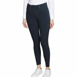 New Samshield - Pantalon d'équitation femme Claranova Marine
