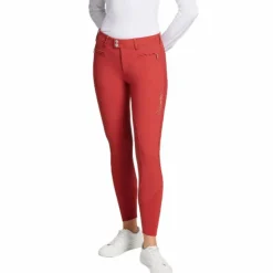 Samshield - Pantalon d'équitation femme Adèle marsala Orange New