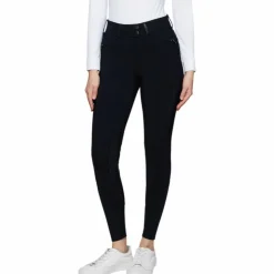 Samshield - Pantalon d'équitation femme Claranova Noir