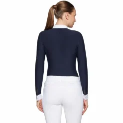 Sale Samshield - Polo de concours manches longues femme Ornella Marine