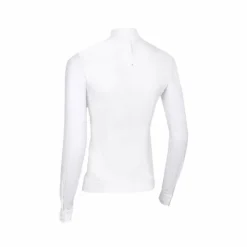 Hot Samshield - Polo manches longues femme Faustine Blanc