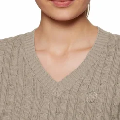 Samshield - Pull over manches longues femme Lisa Twister sand Beige