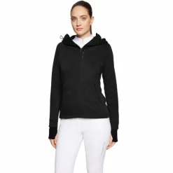 Samshield - Sweat manches longues femme Julissa Noir Outlet