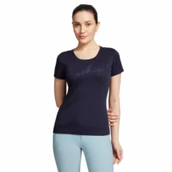 Samshield - T-shirt manches courtes femme Axelle Marine New