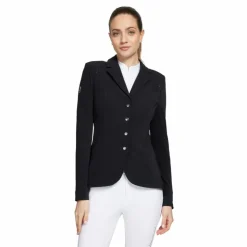 New Samshield - Veste de concours femme Olympe Ultralight Crystal Noir