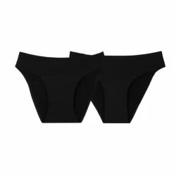 Smoon - Pack culottes menstruelles flux abondant et moyen x2 Noir Online