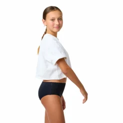 New Smoon - Shorty menstruel fille Amphitrite flux moyen Noir