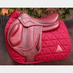 Hot Tacante - Tapis de selle Excel-Anse mixte Bordeaux