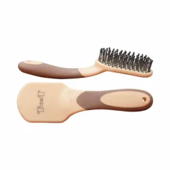Hot TdeT - Brosse à crins /beige Marron