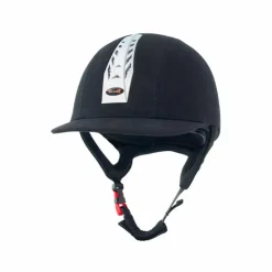 TdeT - Casque d'équitation aération noir Sale