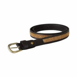 TdeT - Ceinture Strass havane foncé Outlet