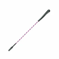 Hot TdeT -  Cravache ruban argenté violet/fuchsia