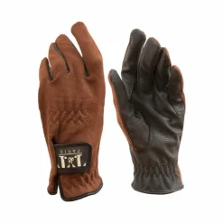 TdeT - Gants d'équitation Club foncé Marron Discount