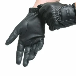 TdeT - Gants d'équitation Sensation cuir Noir Best
