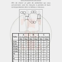 TdeT - Gilet de Protection level noir/gris Outlet