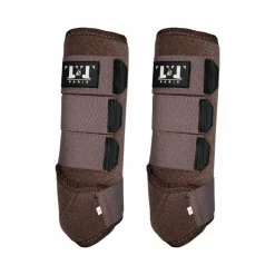 Clearance TdeT - Guêtres néoprène marron x2