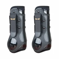 TdeT - Guêtres ouvertes coques et cuir Noir Sale