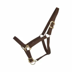 TdeT - Licol synthétique marron foncé Discount