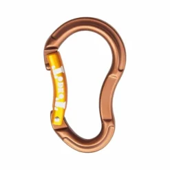 TdeT - Mousqueton d'escalade marron/orange