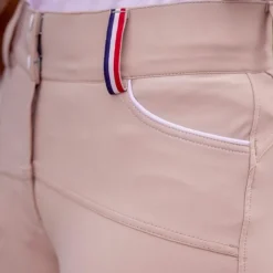 TdeT - Pantalon d'équitation femme Ultime taupe Beige