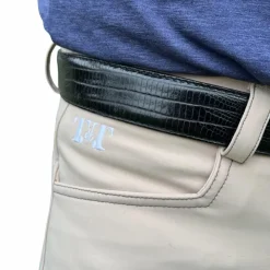 Clearance TdeT - Pantalon d'équitation homme Ultime basanes en peau taupe Marron