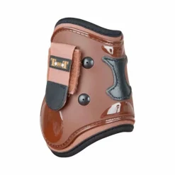 Online TdeT - Protèges boulet coque et cuir marron/noir