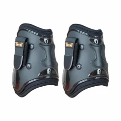 TdeT - Protèges boulet coque et cuir noir Clearance