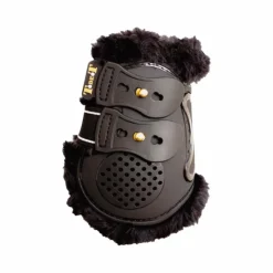 Discount TdeT - Protèges boulet Proteck' Compet doublure mouton noir/noir