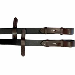 Online TdeT - Rênes en caoutchouc petits picots Orange