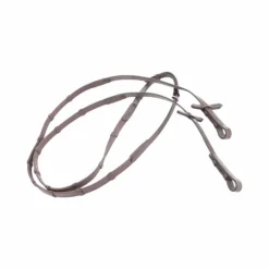 Hot TdeT - Rênes Ultra Grip à arrêtoirs havane foncé