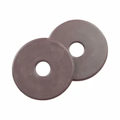 New TdeT - Rondelles de mors en caoutchouc marron