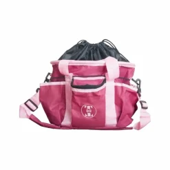 TdeT - Sac de pansage bordeaux/rose Best