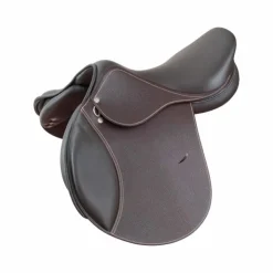 TdeT - Selle cuir mixte Barry chocolat Best