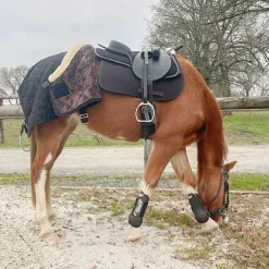 Outlet TdeT - Tapis de selle Thérèse Marron