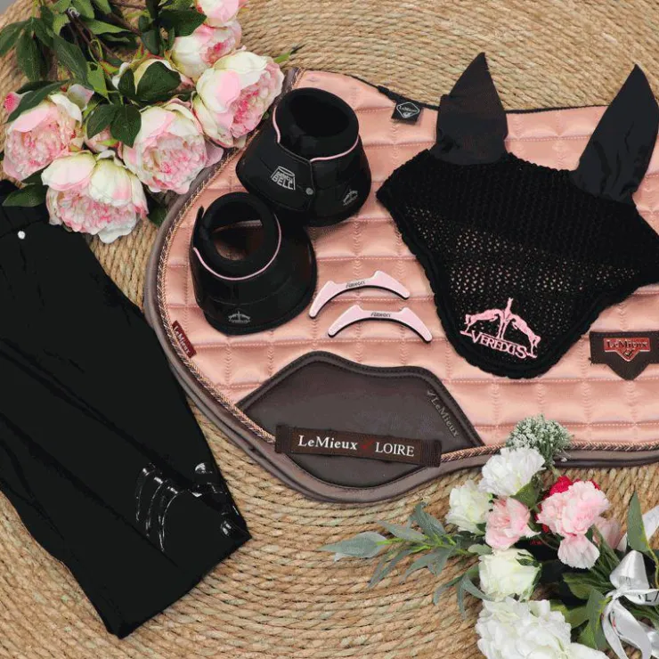 Online Veredus - Bonnet Color Edition pour chevaux noir/ light pink