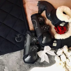 Discount Veredus - Guêtres fermées antérieurs Absolute noir x2