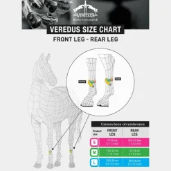 Sale Veredus - Guêtres fermées antérieurs TRC Vento Save The Sheep Marron x2