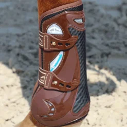 Discount Veredus - Guêtres ouvertes Carbon Gel Vento Marron x2