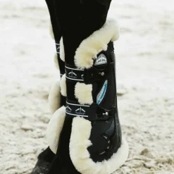 Veredus - Guêtres ouvertes Carbon Gel Vento Save The Sheep Noir x2 Online