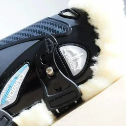 Veredus - Guêtres ouvertes Carbon Gel Vento Save The Sheep Noir x2 Online