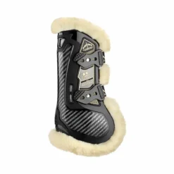 Veredus - Guêtres ouvertes antérieures Carbon Gel Absolute Save the Sheep Noir Online