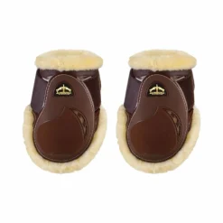 Clearance Veredus - Protège-boulets Jeunes Chevaux Vento Kevlar Save the Sheep Marron