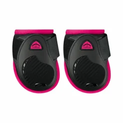 Best Veredus - Protège-boulets Jeunes Chevaux Vento personnalisé Color Edition Noir/ Fuchsia