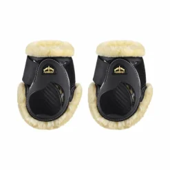 Clearance Veredus - Protège-boulets Jeunes Chevaux Vento Kevlar Save the Sheep Noir