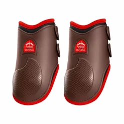 New Veredus - Protège-boulets Olympus Color Edition Marron/ Rouge