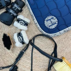 Veredus - Protège-paturons Pro Wrap Save the Sheep Noir New