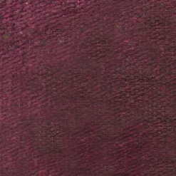 Hot Westride - Tapis navajo coton/acrylique uni Bordeaux