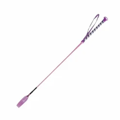Whip&Go - Cravache Jump Diamond 65 cm Rose