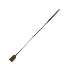 Whip&Go - Cravache soft brun/ argent Outlet